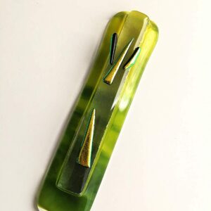 Handmade Fused Glass Mezuzah