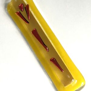 Handmade Fused Glass Mezuzah